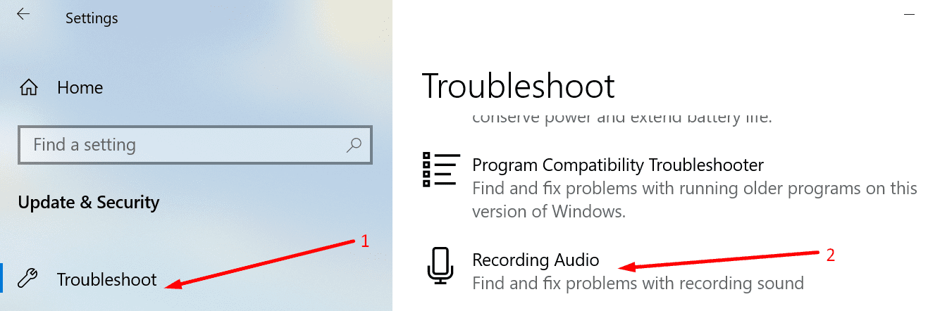 powerpoint for mac wont record audio